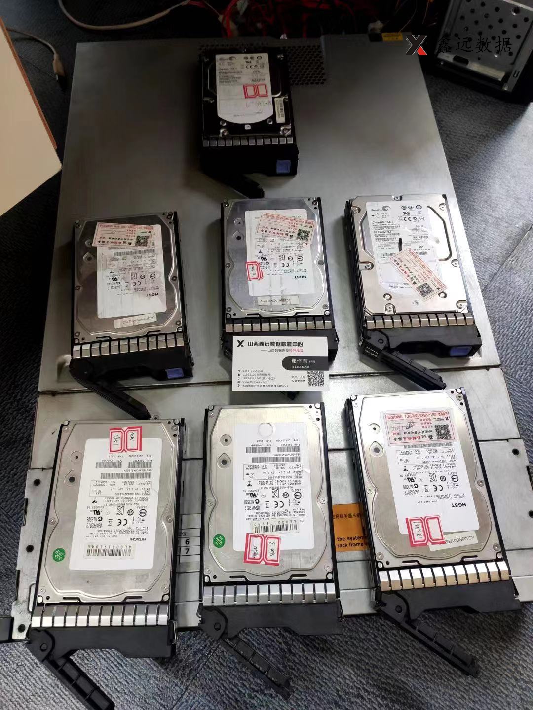 大同市某单位联想服务器raid5+热备数据恢复成功